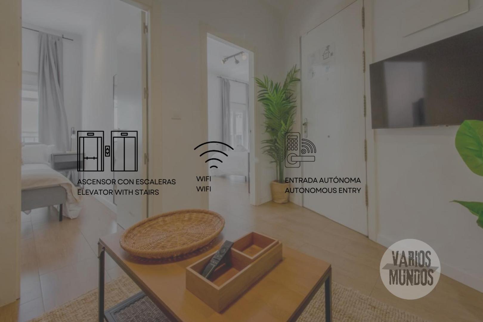 Stunning Apt En La Gran Via-Centro De Madrid E2 Экстерьер фото